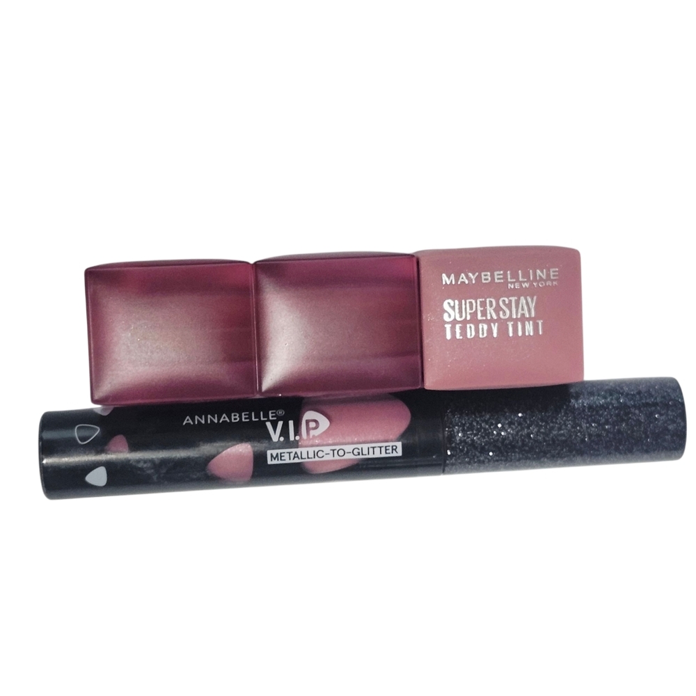 2pc Maybelline Teddy Knee High & VIP Metallic To Glitter - Picture 14 of 14